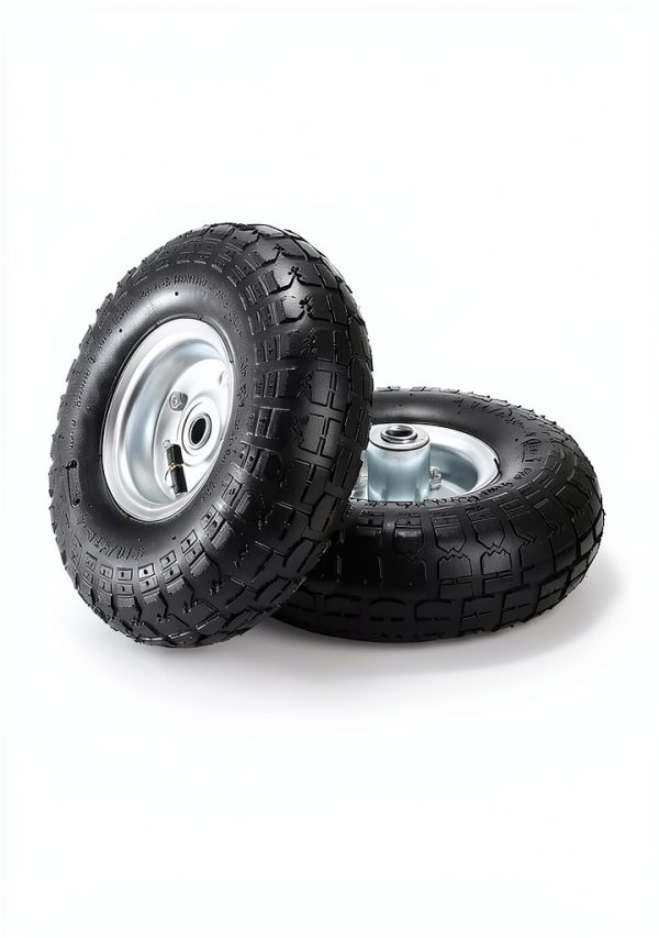 Yarlung 10" Pneumatic Air Filled Tires 2 Pack Hand Truck Wheels-3