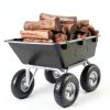 Yarlung 10" Pneumatic Air Filled Tires 2 Pack Hand Truck Wheels-4