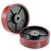 Pallet Jack Truck Wheels DoubleWin 20mm ID Bearings 7x2 Steer & Load-3