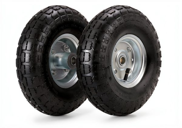 Yarlung 10" Pneumatic Air Filled Tires 2 Pack Hand Truck Wheels-0