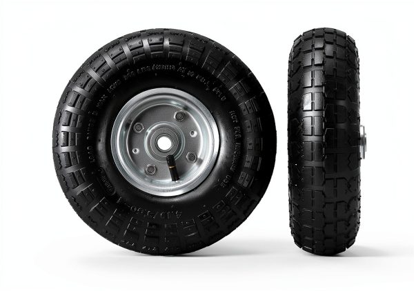 Yarlung 10" Pneumatic Air Filled Tires 2 Pack Hand Truck Wheels-1