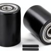 Pallet Jack Front Wheels 3x3.75" PU Tread Pair Bearings JackCraft-0