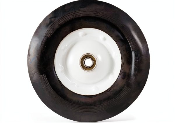 Marathon 8x1.75 Semi Pneumatic Tire on Wheel Offset Hub 225lb Load-1