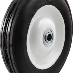 Marathon 8x1.75 Semi Pneumatic Tire on Wheel Offset Hub 225lb Load-0