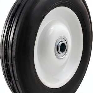 Marathon 8x1.75 Semi Pneumatic Tire on Wheel Offset Hub 225lb Load-0