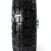 10 Inch Solid Rubber Wheels AR PRO 4-Pack Flat Free with 5/8" Bearings-2
