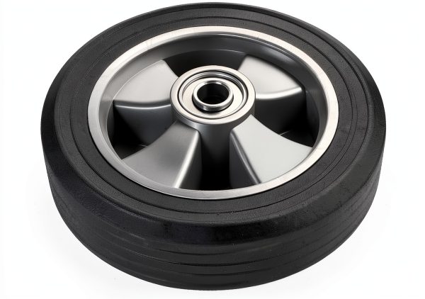 8 Inch Solid Rubber Wheels SEHOI Hand Truck Flat-Free 330lb-3