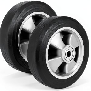 8 Inch Solid Rubber Wheels SEHOI Hand Truck Flat-Free 330lb-0