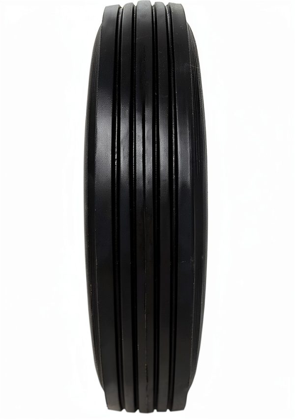 8-Inch Semi-Pneumatic Tire Shepherd Hardware – Steel Hub, Black-2