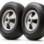 AR PRO 10" x 2.5" Solid Rubber Tires – 10in Wheels for Hand Trucks-0