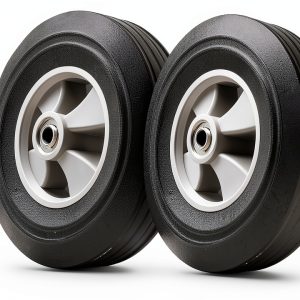 AR PRO 10" x 2.5" Solid Rubber Tires – 10in Wheels for Hand Trucks-0