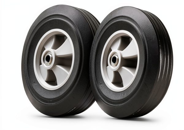 AR PRO 10" x 2.5" Solid Rubber Tires – 10in Wheels for Hand Trucks-0