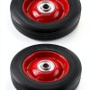QWORK 2 Pack 6" x 1.5" Hand Truck Wheel with Ball Bearing, 132lb Load-5