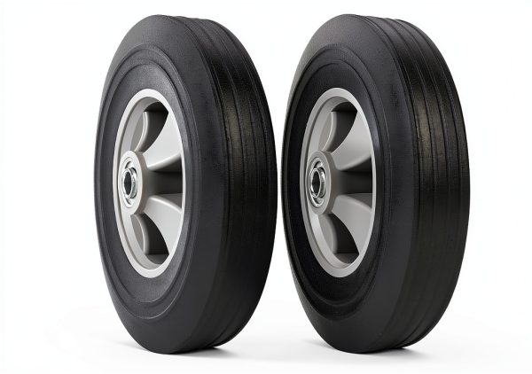 AR PRO 10" x 2.5" Solid Rubber Tires – 10in Wheels for Hand Trucks-4