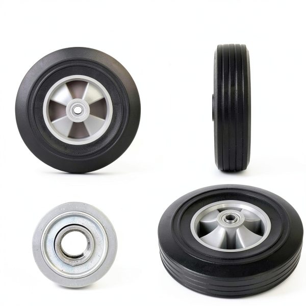 AR PRO 10" x 2.5" Solid Rubber Tires – 10in Wheels for Hand Trucks-1